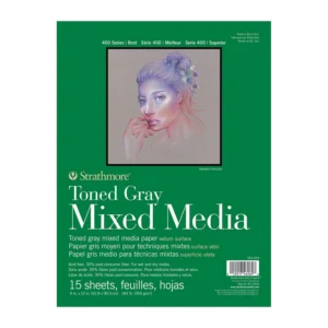 Strathmore Toned Grey Mixed Media Pad 300Gsm
